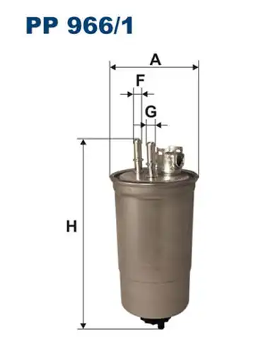 горивен филтър FILTRON PP 966/1