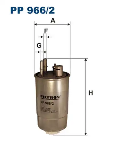 горивен филтър FILTRON PP 966/2