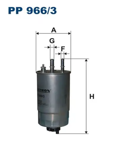 горивен филтър FILTRON PP 966/3