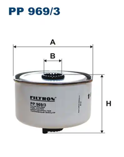 горивен филтър FILTRON PP 969/3