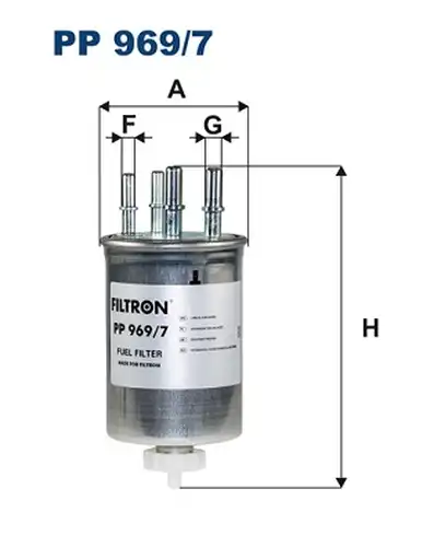 горивен филтър FILTRON PP 969/7