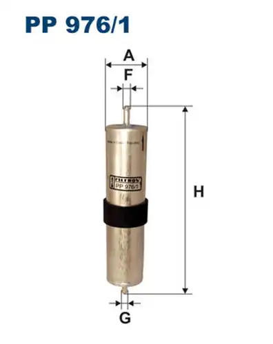 горивен филтър FILTRON PP 976/1