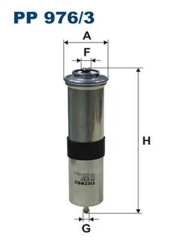 горивен филтър FILTRON PP 976/3