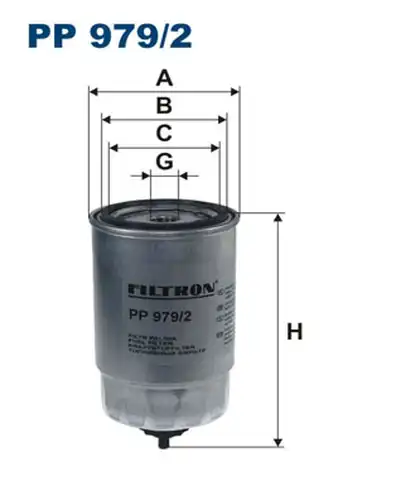 горивен филтър FILTRON PP 979/2