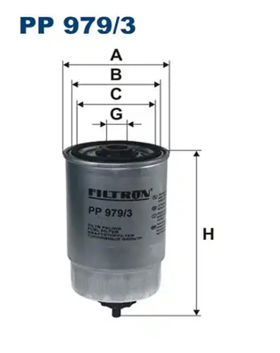 горивен филтър FILTRON PP 979/3