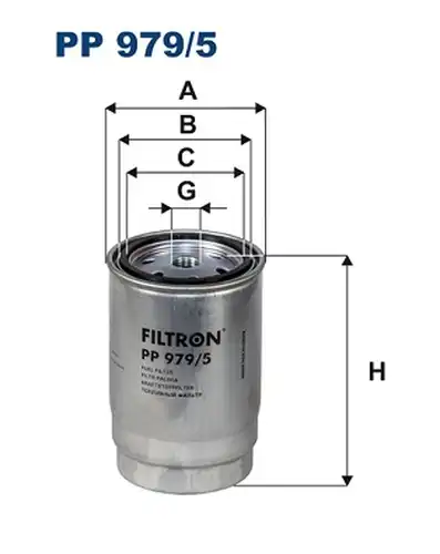 горивен филтър FILTRON PP 979/5