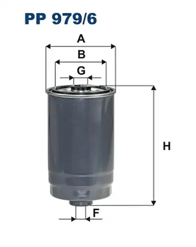 горивен филтър FILTRON PP 979/6