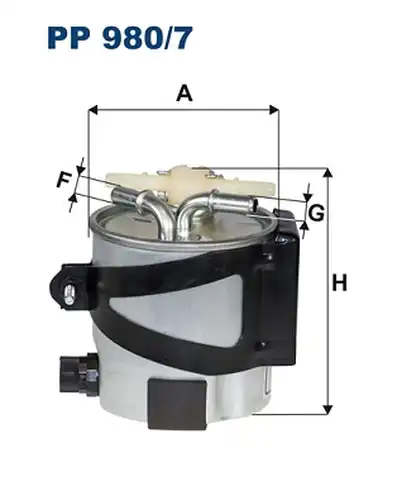 горивен филтър FILTRON PP 980/7