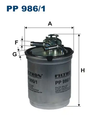 горивен филтър FILTRON PP 986/1