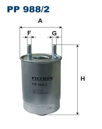 горивен филтър FILTRON PP 988/2