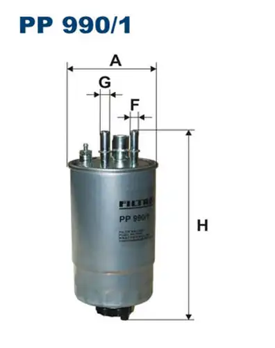 горивен филтър FILTRON PP 990/1