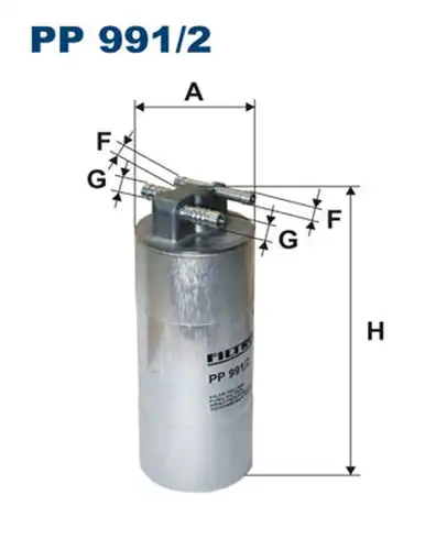 горивен филтър FILTRON PP 991/2