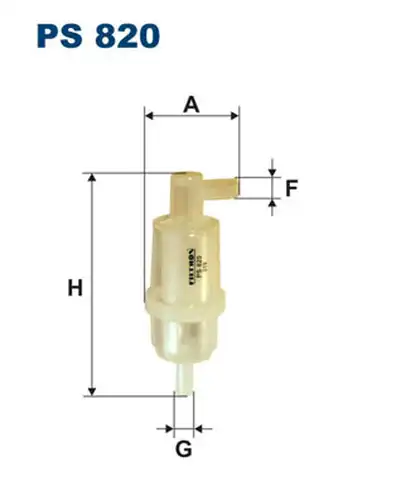 горивен филтър FILTRON PS 820