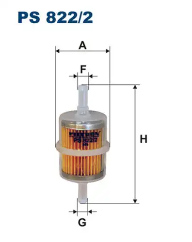 горивен филтър FILTRON PS 822/2