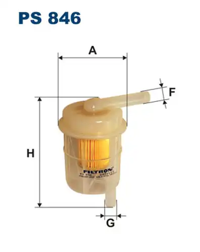 горивен филтър FILTRON PS 846