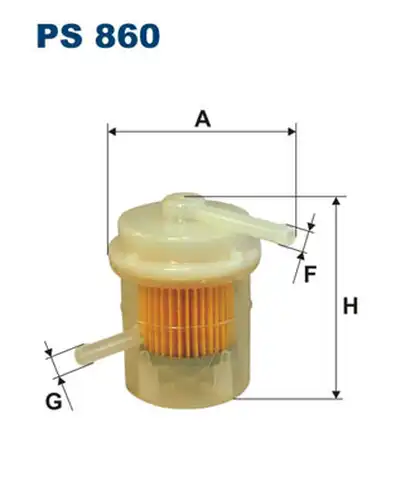 горивен филтър FILTRON PS 860