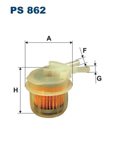 горивен филтър FILTRON PS 862