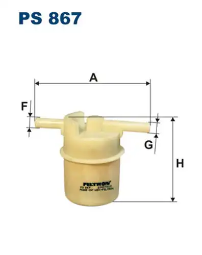 горивен филтър FILTRON PS 867