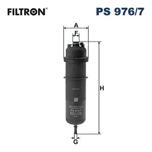 горивен филтър FILTRON PS 976/7