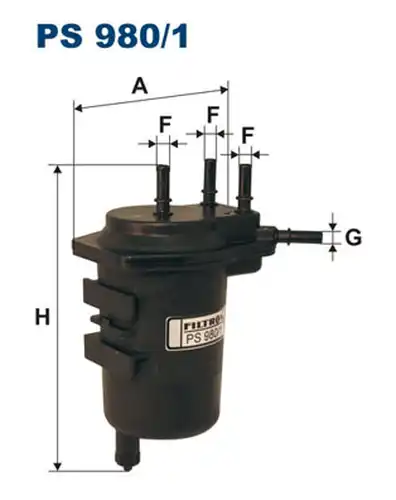 горивен филтър FILTRON PS 980/1