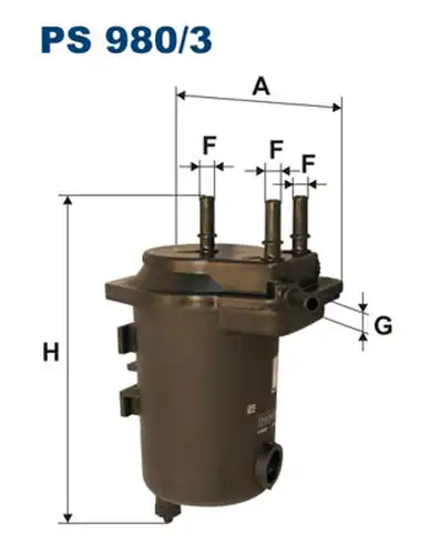 горивен филтър FILTRON PS 980/3