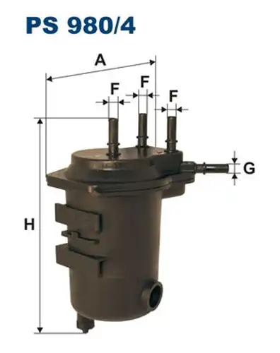 горивен филтър FILTRON PS 980/4