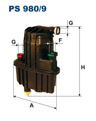 горивен филтър FILTRON PS 980/9