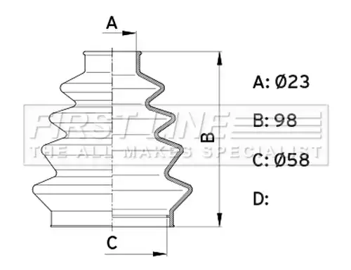  FIRST LINE FCB1008