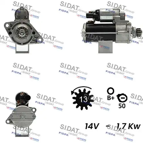 стартер FISPA S12BH0450A2