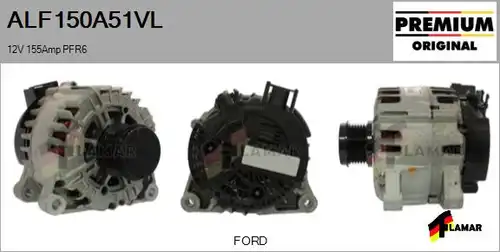 генератор FLAMAR ALF150A51VL