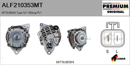 генератор FLAMAR ALF210353MT