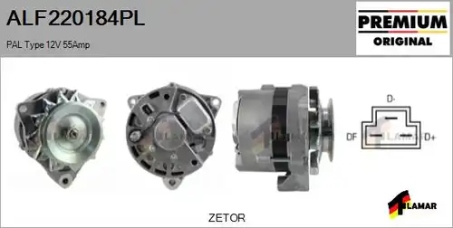 генератор FLAMAR ALF220184PL