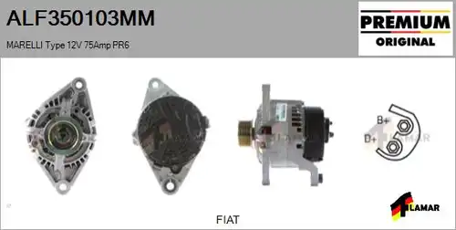 генератор FLAMAR ALF350103MM