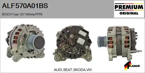 генератор FLAMAR ALF570A01BS