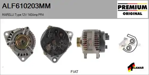 генератор FLAMAR ALF610203MM