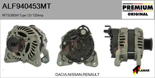 генератор FLAMAR ALF940453MT