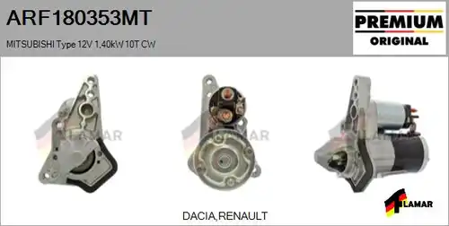 стартер FLAMAR ARF180353MT