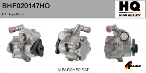 хидравлична помпа, кормилно управление FLAMAR BHF020147HQ