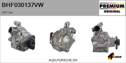 хидравлична помпа, кормилно управление FLAMAR BHF030137VW