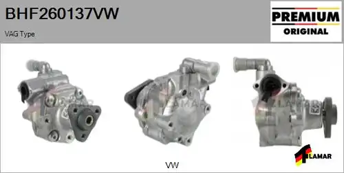 хидравлична помпа, кормилно управление FLAMAR BHF260137VW