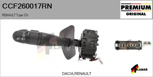 превключвател на кормилната колона FLAMAR CCF260017RN