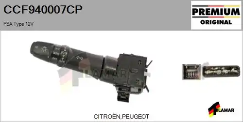 превключвател на кормилната колона FLAMAR CCF940007CP