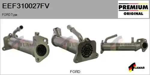 Охладител, ЕГР система FLAMAR EEF310027FV