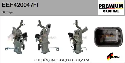 Охладител, ЕГР система FLAMAR EEF420047FI