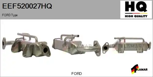 Охладител, ЕГР система FLAMAR EEF520027HQ