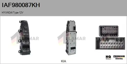 ключ(бутон), стъклоповдигане FLAMAR IAF980087KH