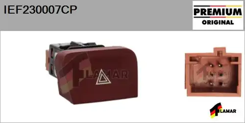 ключ за аварийни мигачи FLAMAR IEF230007CP