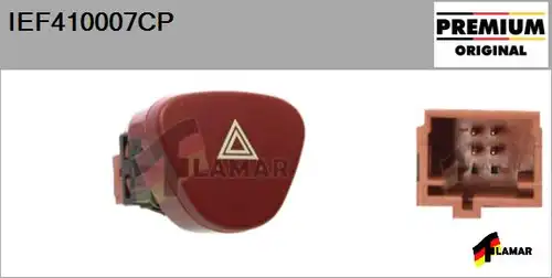 ключ за аварийни мигачи FLAMAR IEF410007CP