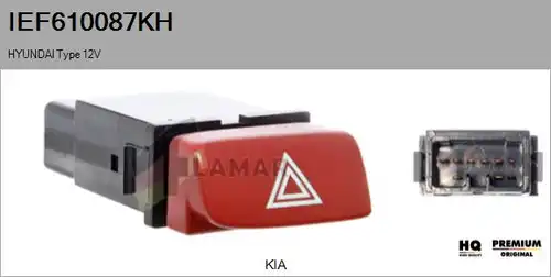 ключ за аварийни мигачи FLAMAR IEF610087KH