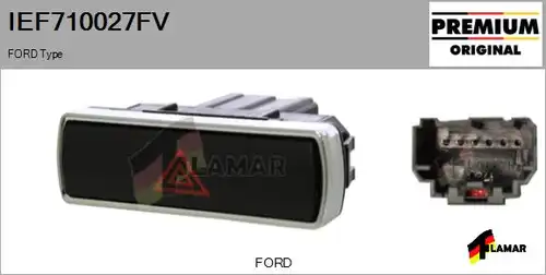 ключ за аварийни мигачи FLAMAR IEF710027FV